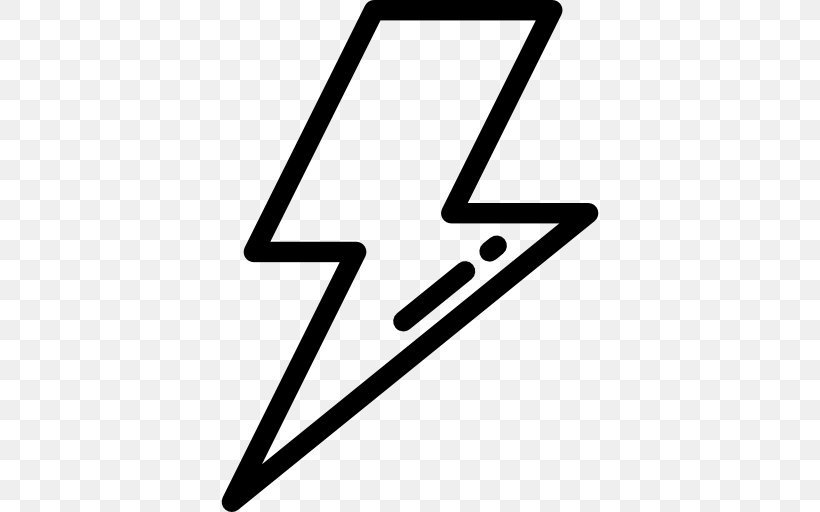 Lightning Strike Electricity Download, PNG, 512x512px, Lightning, Area, Black And White, Electric Charge, Electricity Download Free