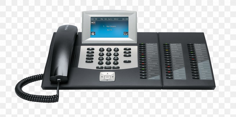 PBX VoIP Auerswald COMfortel 3600 IP Blutooth Voice Over IP Business Telephone System VoIP Phone, PNG, 2362x1179px, Voice Over Ip, Auerswald, Auerswald Comfortel, Auerswald Comfortel 2600, Business Telephone System Download Free