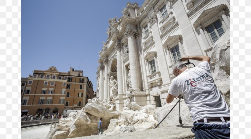 Trevi Fountain Manutenzione Straordinaria Ancient History Statue Ancient Rome, PNG, 1146x637px, Trevi Fountain, Advertising, Ancient History, Ancient Rome, Building Download Free