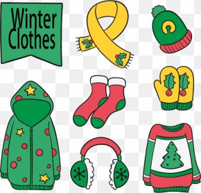 Lovely Winter Clothing PNG