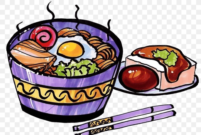 Ramen Breakfast Noodle Food Restaurant, PNG, 803x552px, Ramen, Bowl, Breakfast, Cartoon, Cooking Download Free
