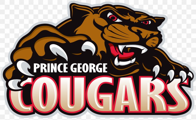 Prince George Cougars Logo Western Hockey League Ice Hockey, PNG, 1280x786px, Prince George Cougars, Brand, Carnivoran, Carnivores, Fictional Character Download Free