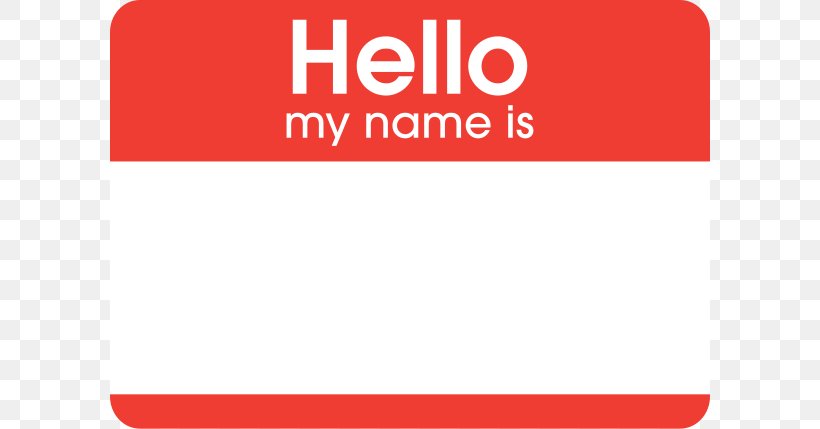 Sticker Name Tag Label Costume, PNG, 600x429px, Sticker, Area, Banner, Brand, Clothing Download Free