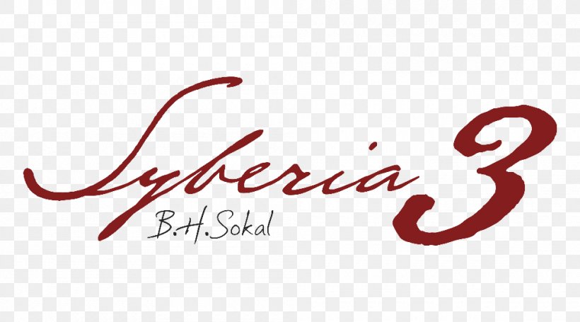 Syberia 3 Syberia II Video Game Adventure Game, PNG, 1000x556px, Syberia 3, Adventure Game, Brand, Calligraphy, Logo Download Free