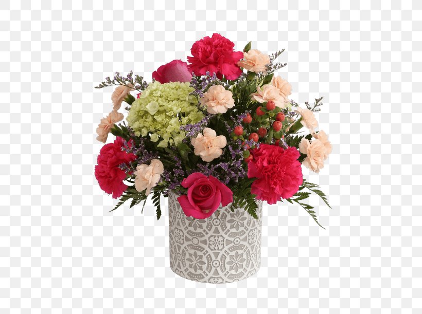 Garden Roses Garden Roses Flower Basket, PNG, 500x611px, Rose, Artificial Flower, Basket, Carnation, Centrepiece Download Free