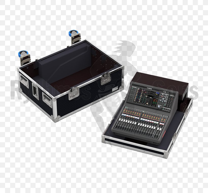 Road Case Audio Mixers Yamaha Corporation Yamaha 02R96VCM Yamaha MGP16X, PNG, 760x760px, Watercolor, Cartoon, Flower, Frame, Heart Download Free