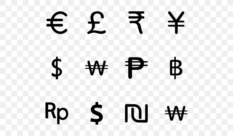 Icon Design Money Currency Converter, PNG, 560x480px, Icon Design, Area, Black, Black And White, Brand Download Free