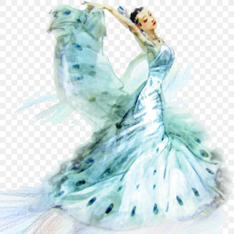 Folk Dance Peacock Dance, PNG, 1500x1500px, Folk Dance, Aqua, Art, Chinoiserie, Costume Design Download Free