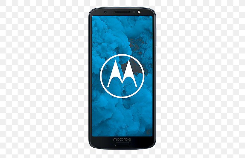 Moto G6 Motorola Moto G⁶ Play Deep Indigo Smartphone, PNG, 532x532px, Moto G6, Aqua, Communication Device, Electric Blue, Electronic Device Download Free