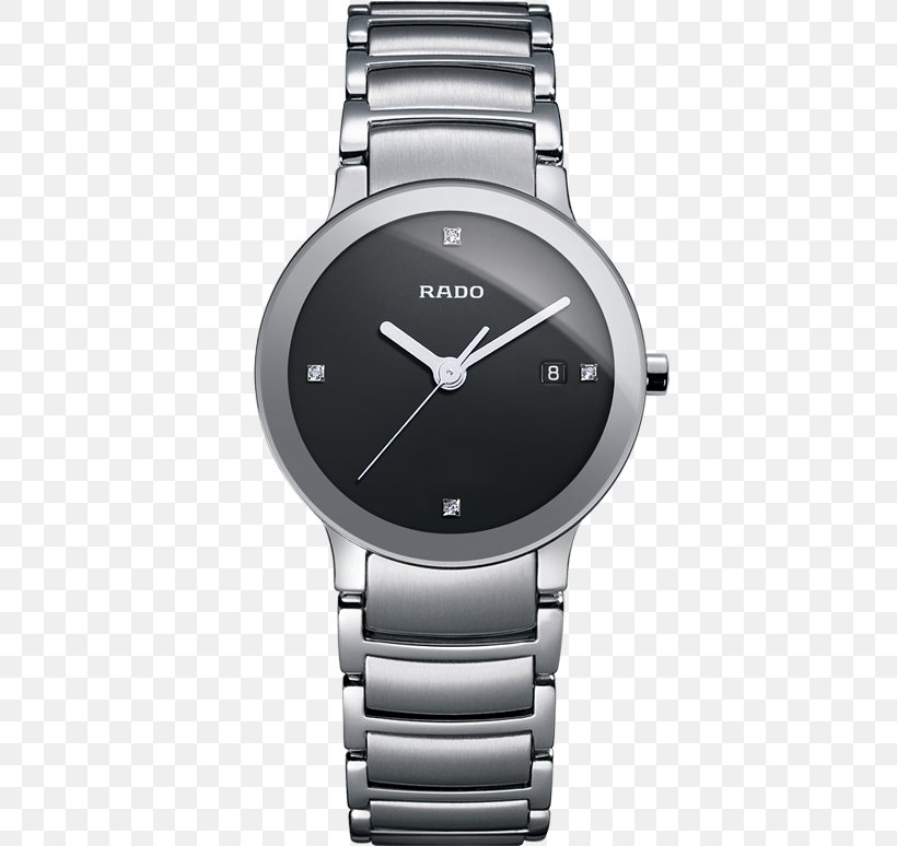 Rado Centrix Diamonds Quartz Watch Quartz Clock, PNG, 606x774px, Rado Centrix, Brand, Clock, Metal, Movement Download Free