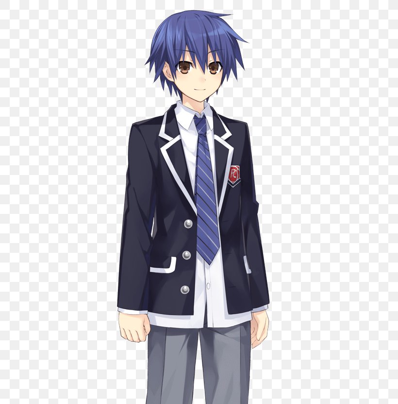 School Uniform Itsuka Cosplay Date A Live, PNG, 541x831px, Watercolor, Cartoon, Flower, Frame, Heart Download Free