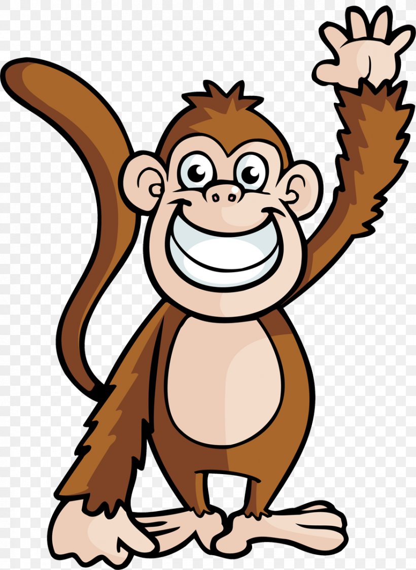 Monkey Jungle Animals For Kids Vector Cute Safari Png 876x1200px
