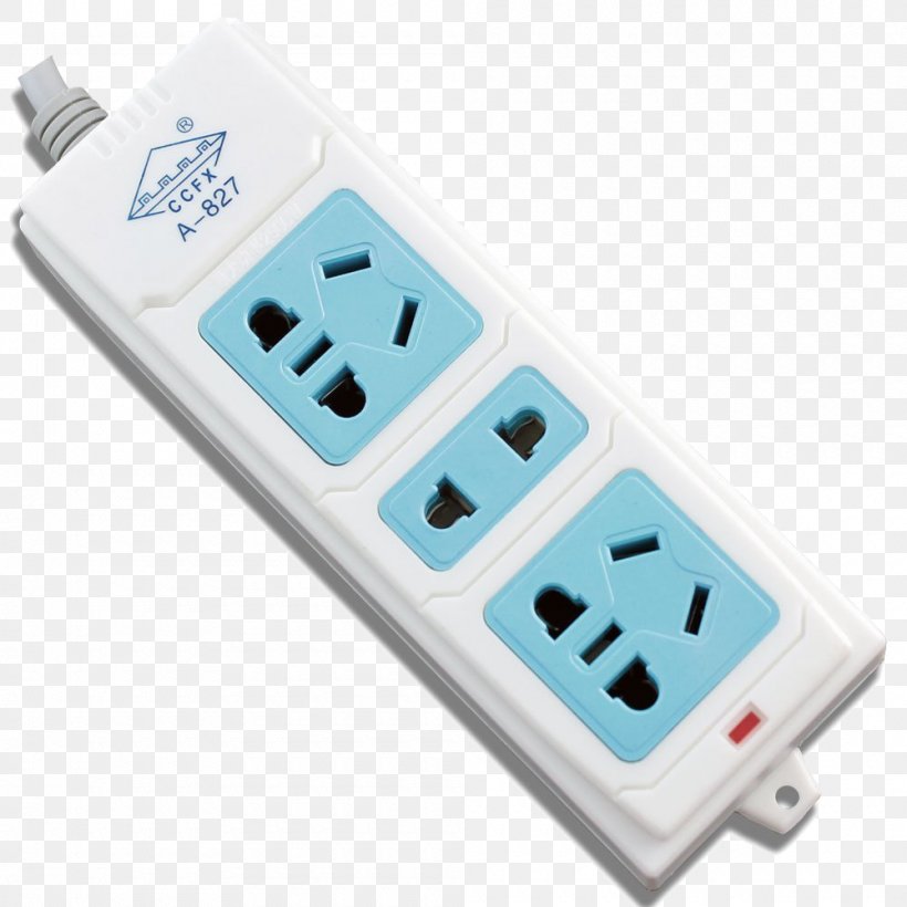 AC Power Plugs And Sockets Paper Power Strip Switch Power Supply, PNG, 1000x1000px, Ac Power Plugs And Sockets, Ac Power Plugs And Socket Outlets, Computer Component, Electrical Switches, Electrical Wires Cable Download Free