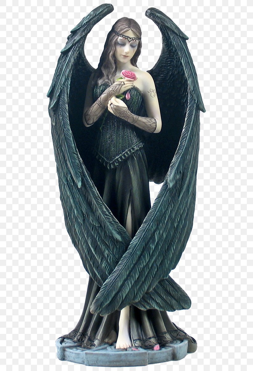 Angel Figurine Fantasy Fantastic Art, PNG, 552x1200px, Angel, Anne Stokes, Art, Classical Sculpture, Devil Download Free
