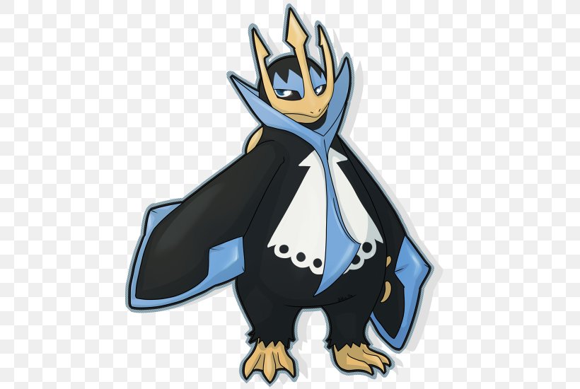 Emperor Penguin Empoleon Pokémon, PNG, 520x550px, Penguin, Beak, Bird, Cartoon, Character Download Free