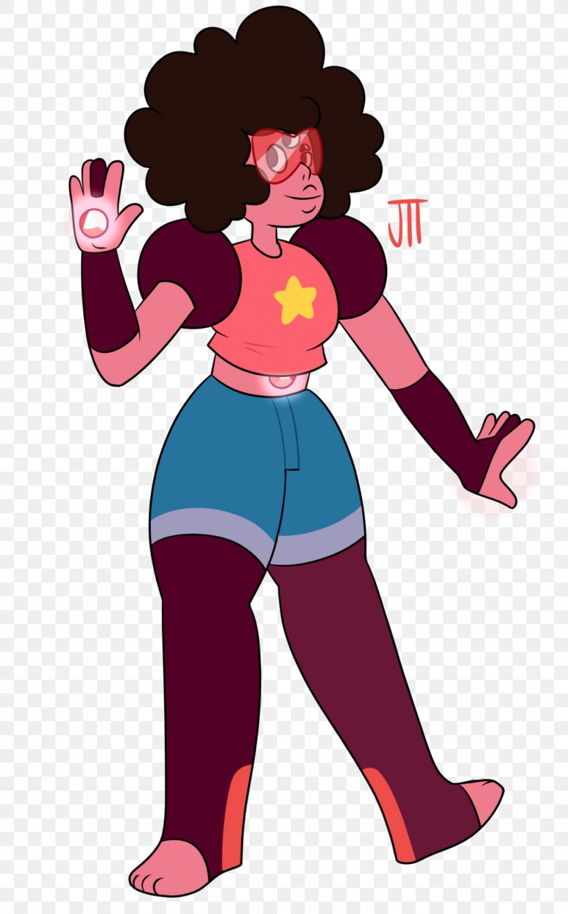 Garnet Stevonnie Art, PNG, 1024x1647px, Watercolor, Cartoon, Flower, Frame, Heart Download Free