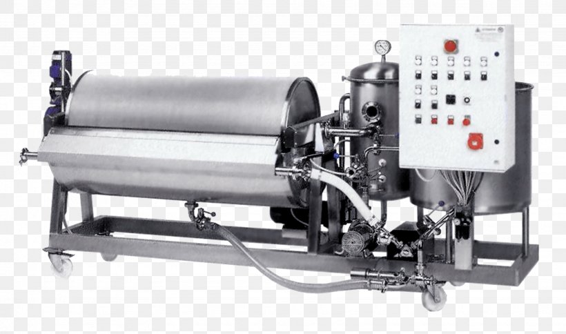 Machine Rotary Vacuum-drum Filter Vacuum Ceramic Filter Filter Press Filtration, PNG, 1950x1151px, Machine, Cloth Filter, Cylinder, Dewatering, Diatomaceous Earth Download Free