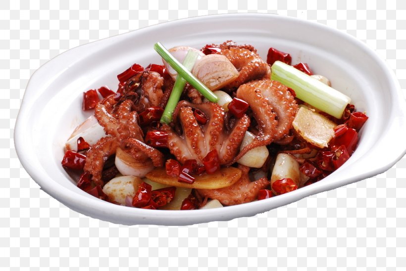 Octopus Nakji-bokkeum Chinese Cuisine Pungency Braising, PNG, 1024x685px, Octopus, American Chinese Cuisine, Asian Food, Braising, Chinese Cuisine Download Free