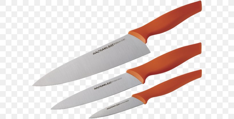 Rachael Ray Japanese Stainless Steel Knife Set Kitchen Knives Cutlery Chef's Knife, PNG, 600x418px, Knife, Blade, Bowie Knife, Chef, Chefs Knife Download Free