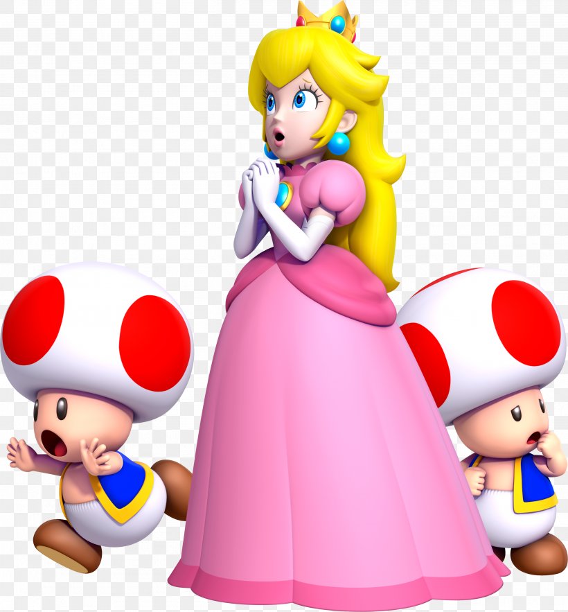 Super Mario Bros. New Super Mario Bros Princess Peach, PNG, 2711x2922px, Mario Bros, Cartoon, Child, Doll, Fictional Character Download Free