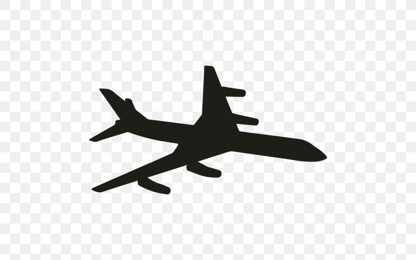 Airplane Airbus Silhouette Clip Art Drawing, PNG, 512x512px, Airplane, Aerospace Engineering, Air Travel, Airbus, Aircraft Download Free