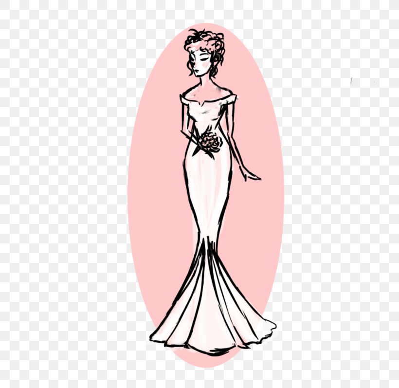 Ball Gown Wedding Dress, PNG, 800x797px, Watercolor, Cartoon, Flower ...