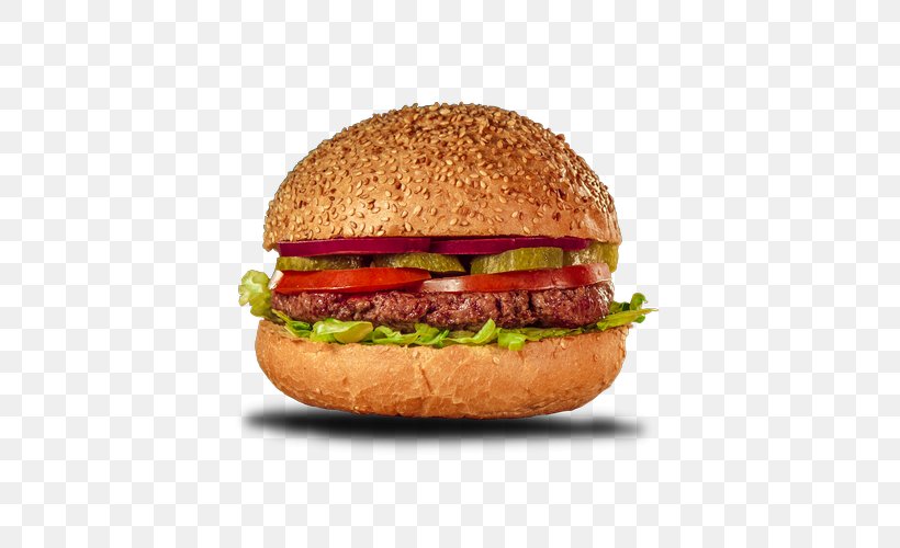 Cheeseburger Fast Food Whopper Buffalo Burger Hamburger, PNG, 500x500px, Cheeseburger, American Food, Blt, Breakfast Sandwich, Buffalo Burger Download Free