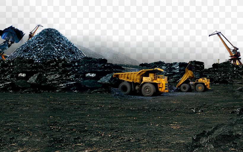 Coal Mining Coal Mining Mine, PNG, 4379x2743px, Mining, Asphalt, Coal, Coal Mining, Excavator Download Free