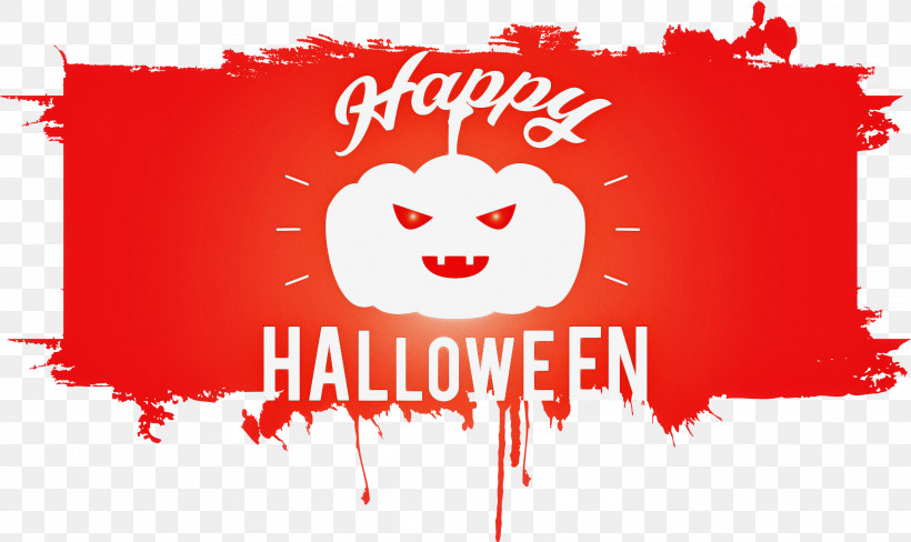 Happy Halloween, PNG, 2999x1786px, Happy Halloween, Character, Heart, Logo, M Download Free