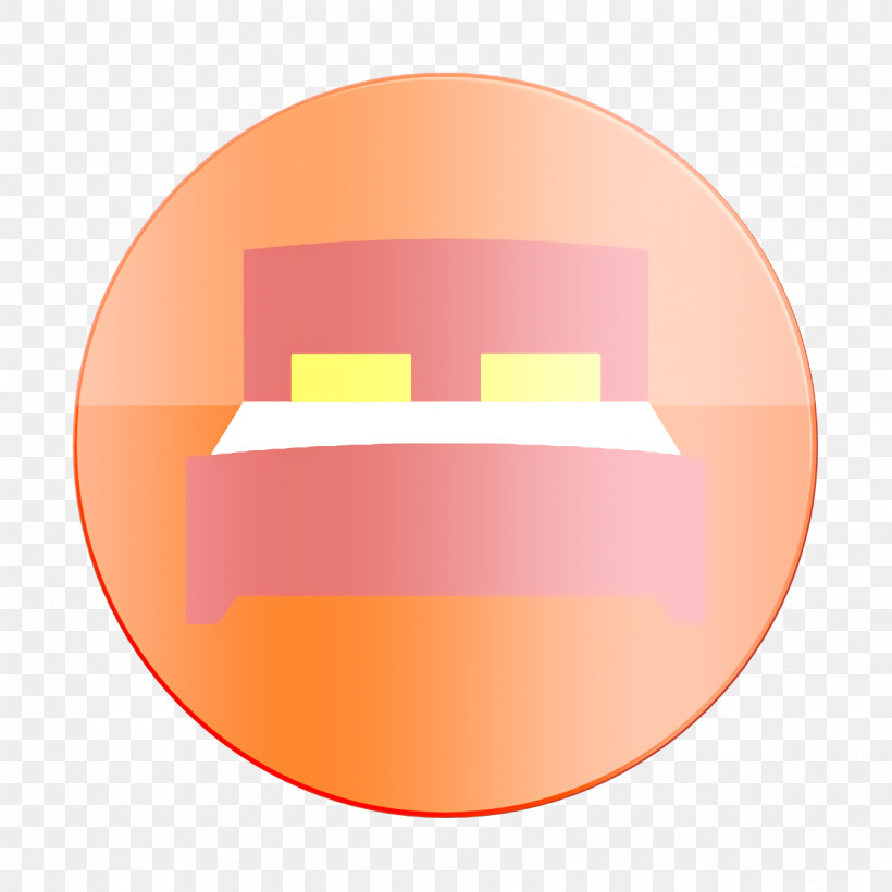 Hotel And Services Icon Bed Icon, PNG, 1228x1228px, Hotel And Services Icon, Bed Icon, Circle, Logo, Orange Download Free