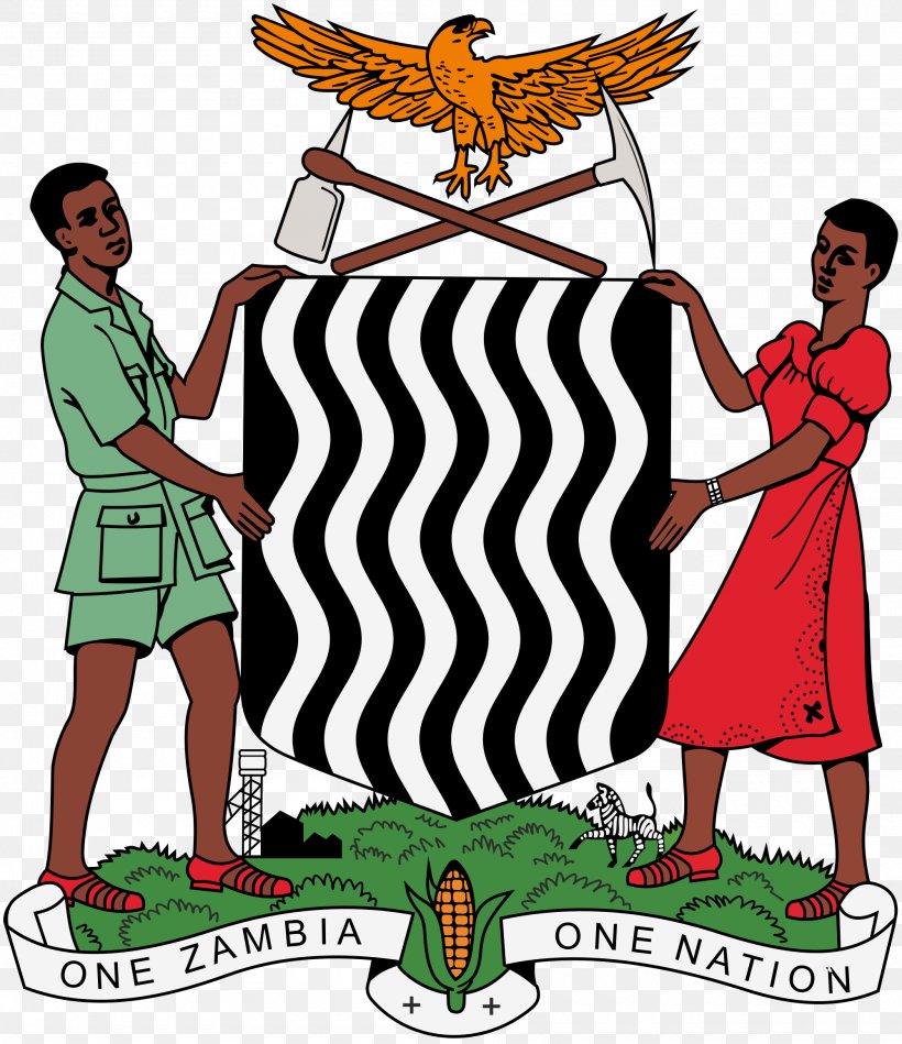 Northern Rhodesia Coat Of Arms Of Zambia Southern Africa Flag Of Zambia, PNG, 2000x2317px, Northern Rhodesia, Africa, Artwork, British South Africa Company, Cartoon Download Free