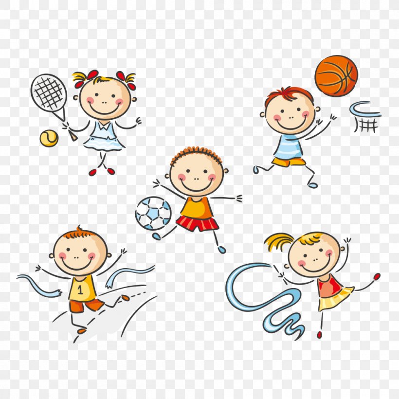 cute clipart deportes