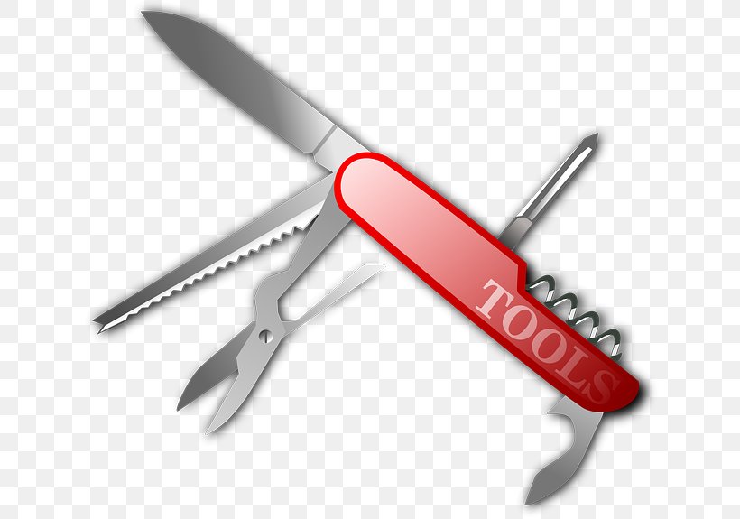 Pocketknife Clip Art Swiss Army Knife Openclipart, PNG, 640x575px, Knife, Blade, Cold Weapon, Combat Knife, Cutting Tool Download Free