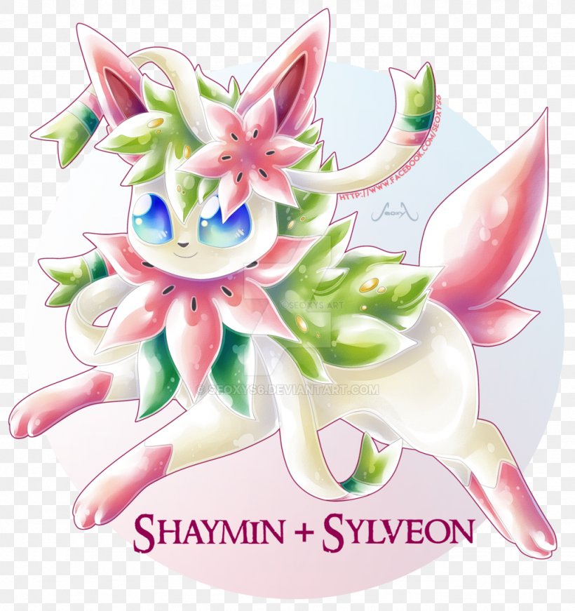 Pokémon X And Y Sylveon Shaymin Deoxys, PNG, 1024x1088px, Sylveon, Art, Celebi, Cut Flowers, Deoxys Download Free
