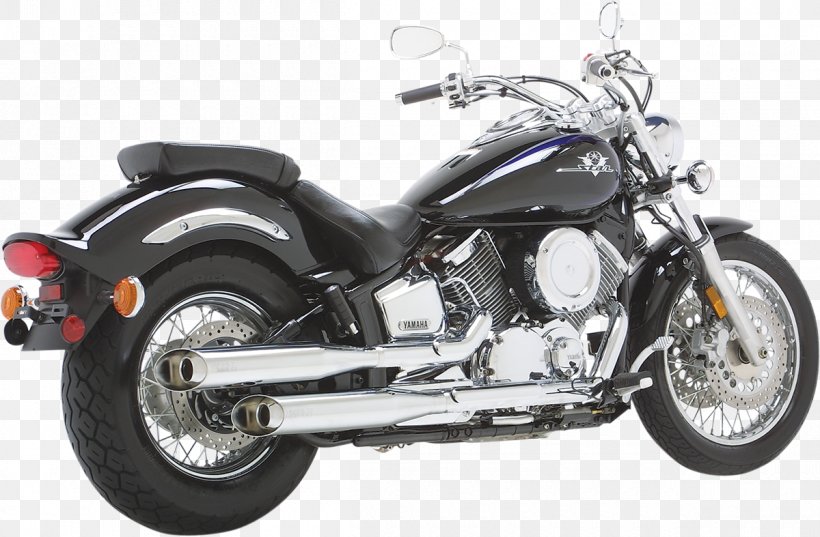Yamaha DragStar 650 Yamaha DragStar 250 Yamaha Motor Company Yamaha XV750 Exhaust System, PNG, 1200x787px, Yamaha Dragstar 650, Aftermarket Exhaust Parts, Automotive Exhaust, Automotive Exterior, Cruiser Download Free