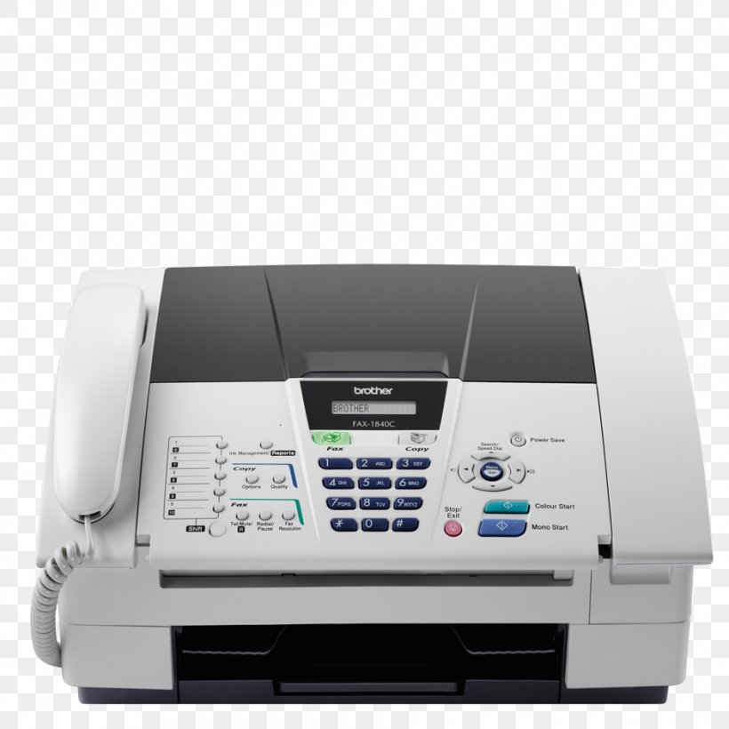 Brother IntelliFAX 1840C Ink Cartridge Brother Industries Printer, PNG, 940x940px, Fax, Brother Industries, Device File, Druckkopf, Electronic Instrument Download Free