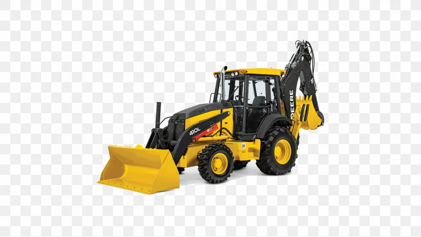 John Deere Backhoe Loader Heavy Machinery, PNG, 1366x768px, John Deere, Agricultural Machinery, Architectural Engineering, Backhoe, Backhoe Loader Download Free