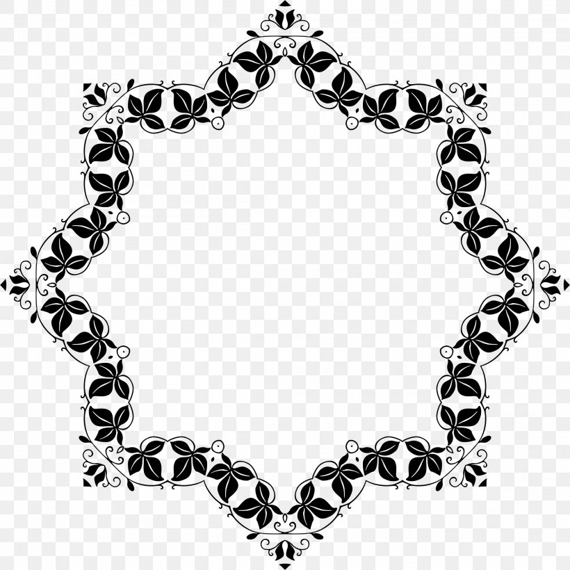 Picture Frames Clip Art, PNG, 2314x2314px, Picture Frames, Black And White, Body Jewelry, Bracelet, Chain Download Free