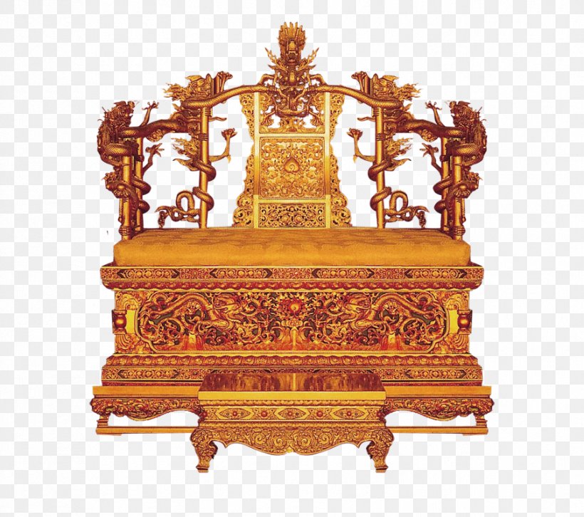 Forbidden City Emperor Of China Qing Dynasty Table Chair, PNG, 903x800px, Forbidden City, Antique, Brass, Carving, Chair Download Free