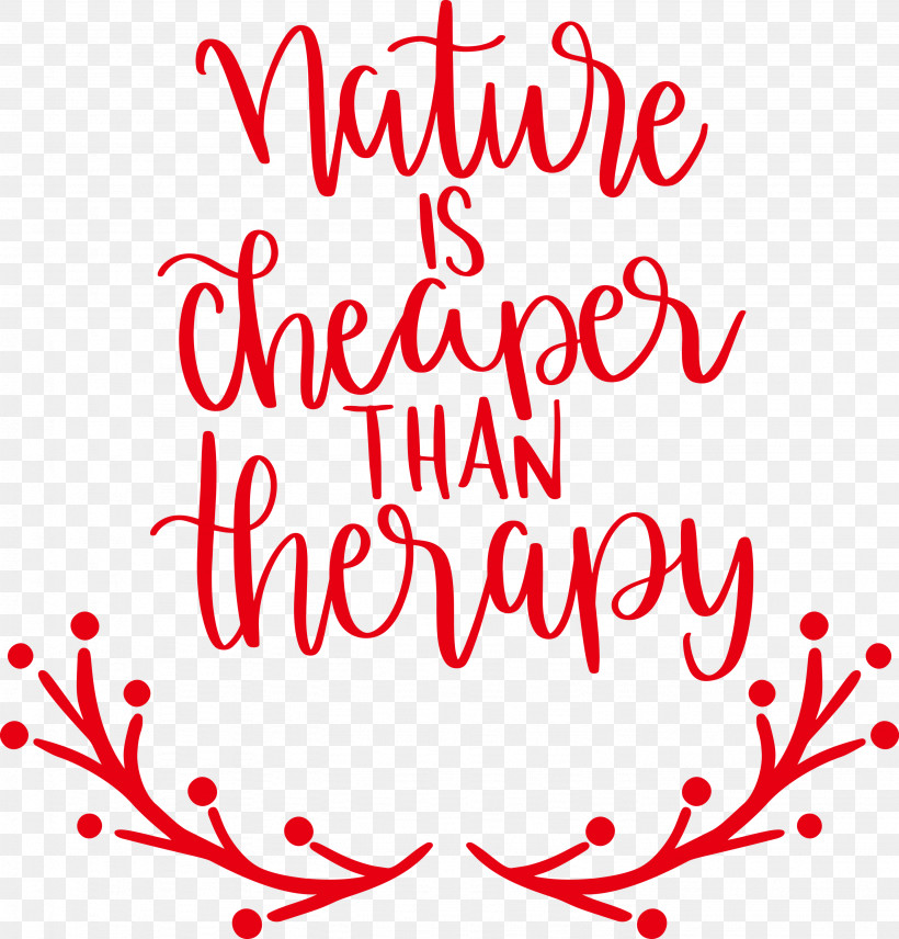 Nature Is Cheaper Than Therapy Nature, PNG, 2873x3000px, Nature, Calligraphy, Christmas Day, Geometry, Line Download Free