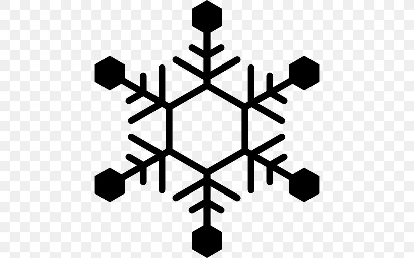 Snowflake Hexagon Shape Pattern, PNG, 512x512px, Snowflake, Black And White, Color, Coloring Book, Hexagon Download Free
