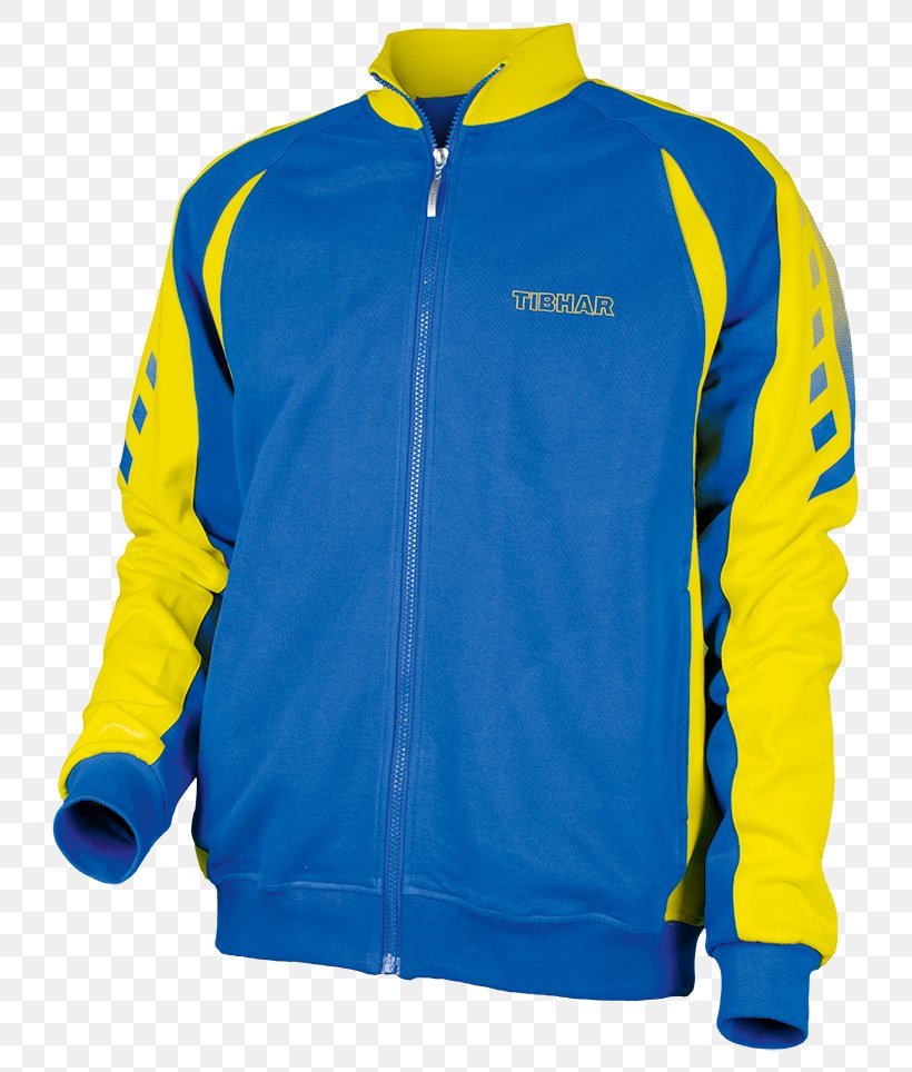 Bluza T-shirt Jacket Ping Pong Tibhar, PNG, 765x964px, Bluza, Active Shirt, Blue, Coat, Cobalt Blue Download Free