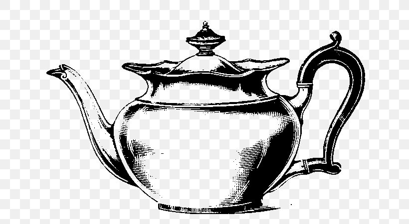 Kettle Ceramic Teapot Still Life, PNG, 654x450px, Kettle, Black And White, Ceramic, Cup, Drawing Download Free