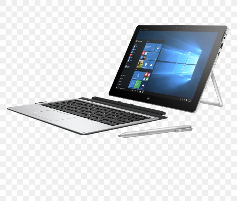 Laptop Hewlett-Packard HP EliteBook HP Elite X2 1012 G2 Intel Core I5, PNG, 3300x2805px, 2in1 Pc, Laptop, Computer, Computer Accessory, Computer Hardware Download Free