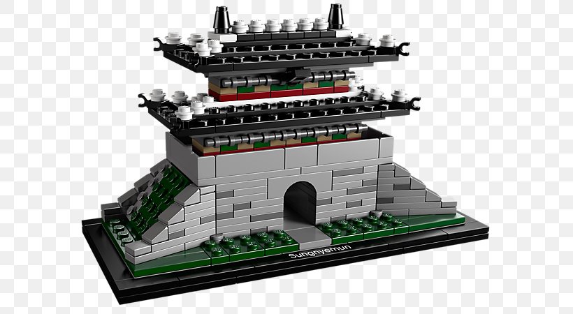 Namdaemun Lego Architecture Toy Frank Lloyd Wright's Robie House, PNG, 600x450px, Namdaemun, Amazoncom, Architecture, Bricklink, Lego Download Free