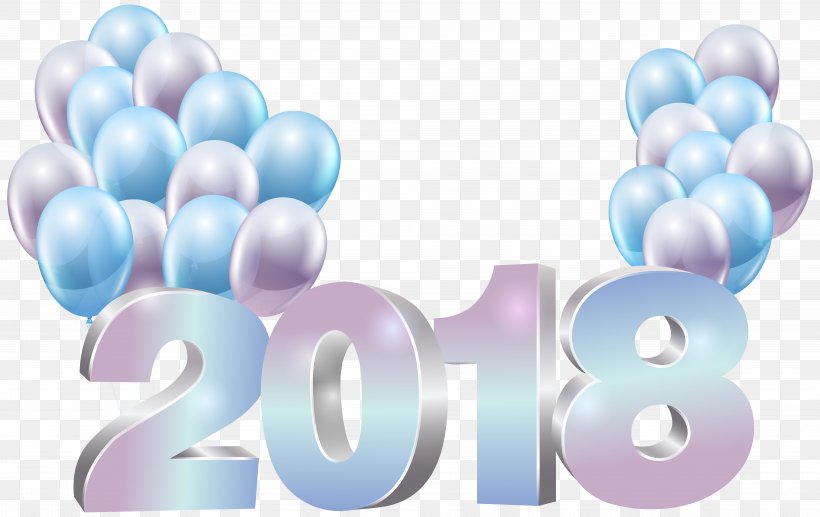New Year Clip Art, PNG, 8000x5047px, New Year, Balloon, Blue, Christmas, January Download Free