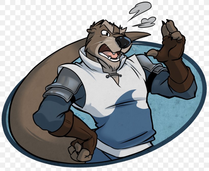 Otter Bear Anthropomorphism Beyond The Western Deep, PNG, 900x739px, Otter, Anthropomorphism, Art, Bear, Carnivoran Download Free