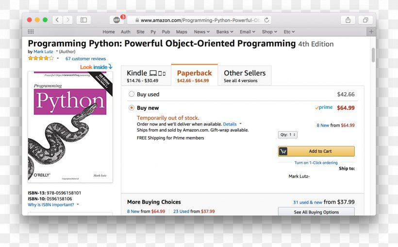 Programming Python Computer Programming Object-oriented Programming, PNG, 2030x1260px, Programming Python, Area, Book, Brand, Computer Download Free