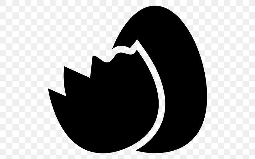 Egg, PNG, 512x512px, Food, Black, Black And White, Boiled Egg, Brand Download Free