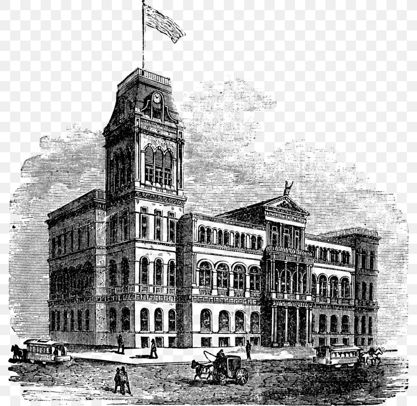 Louisville City Hall Royalty-free Illustration, PNG, 788x800px, Royaltyfree, Black And White, Building, City Hall, Classical Architecture Download Free